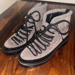 Rag & Bone Compass Sherling Boots, Size 39, Originally $695